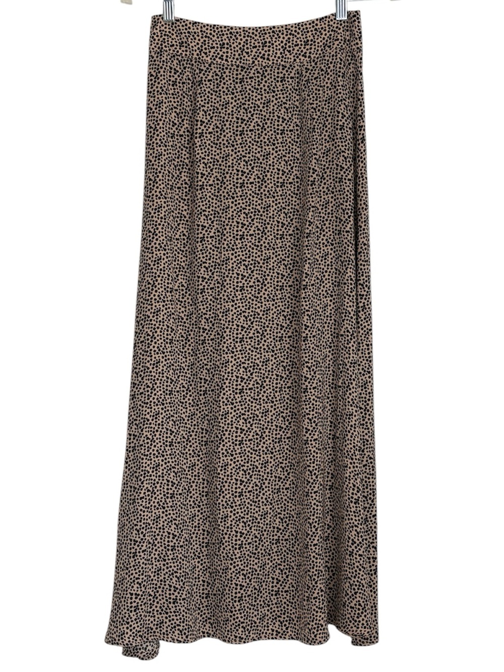Free People Button Down Sammy Leopard Maxi Skirt with Front Slit, NWOT - Picture 8 of 8